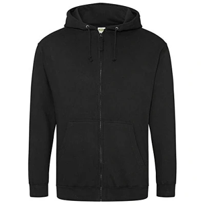 Image of AWDis Just Hoods JH050 Unisex Zoodie Deep Black 3XL
