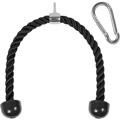 Image of Yes4All Z6BK Tricep Rope, 91.4 cm Black