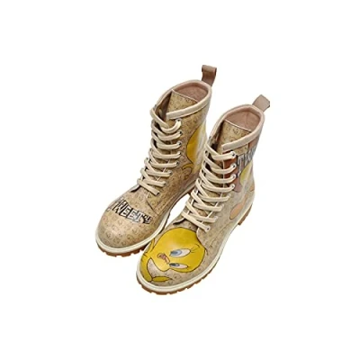 Image of DOGO Women&#039;s WB Long Boots Ankle, Multicolor, 10 UK