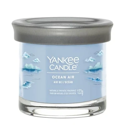 Image of Yankee Candle Signature Scented Ocean Air Small Tumbler with Double Wicks Soy Wax Blend Long Burning Perfect Gifts for Women