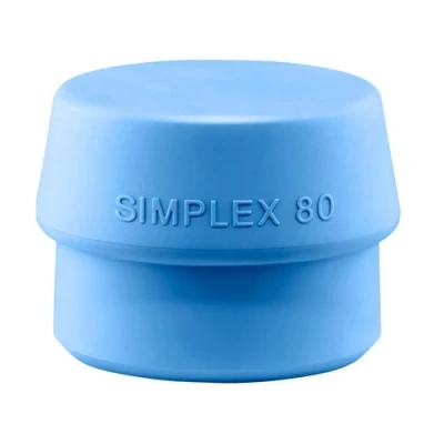 Image of HALDER Insert, TPE soft, blue, diameter = 80 mm, 3201.080