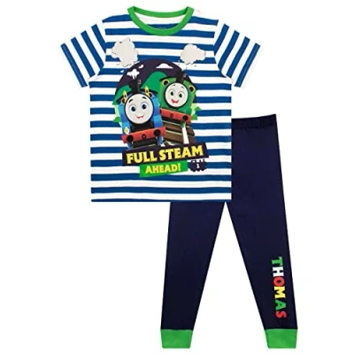 Image of THOMAS &amp; FRIENDS Boys Pyjamas Blue 12 18 Months