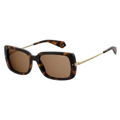 Image of Polaroid PLD4075S Mens Polarized Sunglasses Brown One Size
