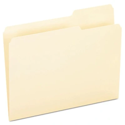 Image of Pendaflex File Folders, Letter Size, Manila, 1/3 Cut, 100/BX (752 3)