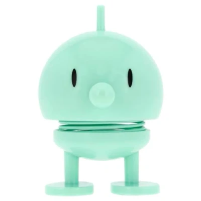 Image of Hoptimist Bumble, Shaking Figure, Scandinavian Decoration for Living Room, Office, Entrance, Bathroom, Modern &amp; Scandinavian, Super Gift, 4.5 x 5.8 7.5 cm, Small, Mint