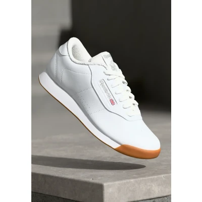 Image of Reebok Women&#039;s Princess Sneaker, White Gum, 7 UK