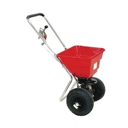 Image of Salt Spreader 36kg With Rain Cover Red
