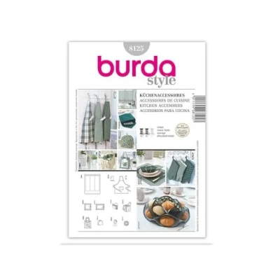Image of Burda B8125 Kitchen Accessories Sewing Pattern 19 x 13 cm