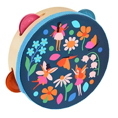 Image of Fairies In The Garden Tambourine