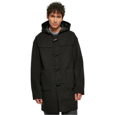 Image of Urban Classics Duffle Short coat, Men&#039;s, Size: Small, Black