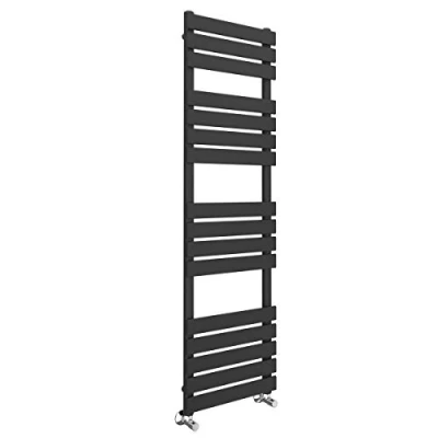 Image of Warmehaus Minimalist Bathroom Flat Panel Heated Towel Rail Radiator Sand Grey 1600x450mm Modern Central Heating Space Saving Radiators Perfect for Bathrooms