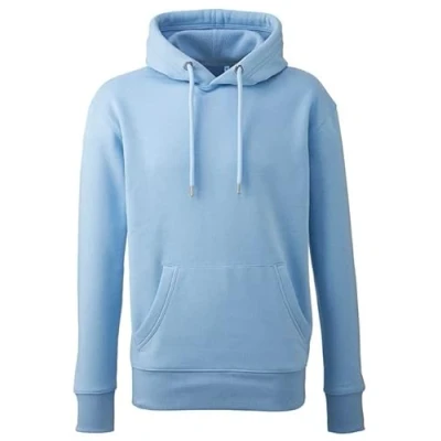 Image of Anthem Men&#039;s Hoodie Hooded Sweatshirt, Light Blue, XL