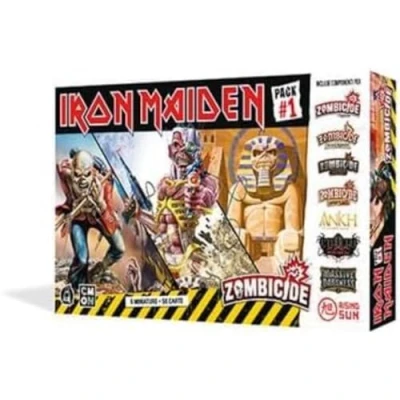 Image of Asmodee Zombicide, 2nd Ed Iron Maiden Pack 1, Expansion Board Game, 1