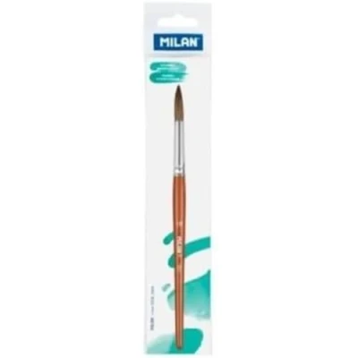 Image of MILAN Round School Brush, Wood, nº 16