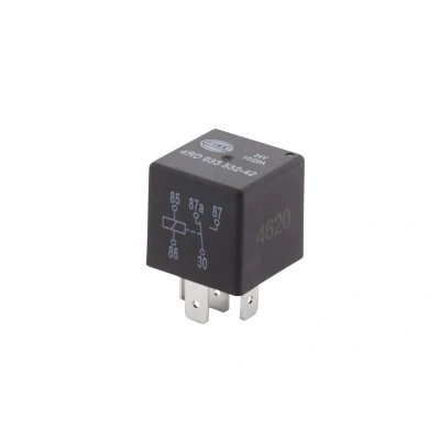 Image of 81259020102, 81259020130, 81259020171, 81259020199, 81259020248 Relay, main current HELLA 4RD 933 332 421 20A/10A 5 pin connector