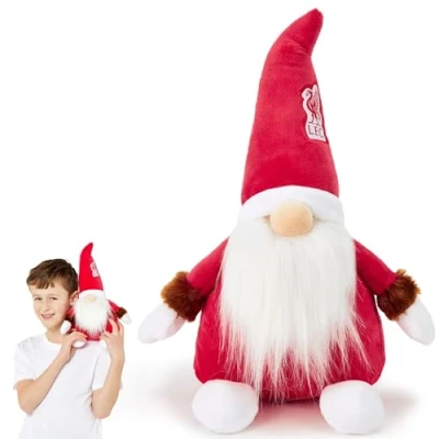 Image of Liverpool FC Gonk Gnome (33cm Tall) Officially Licensed Soft Toy Plush, for Adults Kids Kopites