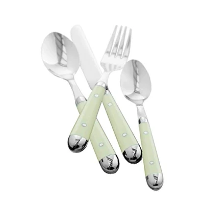 Image of Premier Housewares Brasserie Cutlery Set Cream, 16 Piece