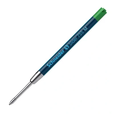 Image of Schneider Schreibgeräte Ballpoint Pen Refill Slider 755 Indelible M Green
