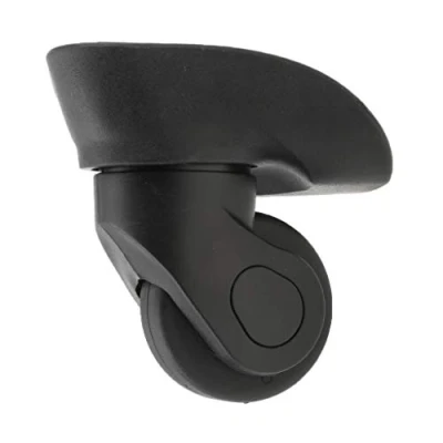 Image of 2 Pieces A20 Suitcase Luggage Mute Wheels Replacement Casters for Trolley Black Easy Installation
