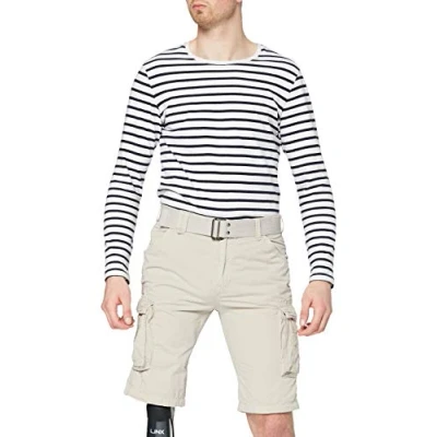 Image of Schott NYC Men&#039;s Trranger30 Swim Shorts, Grey (Ciment Ciment), W34 (Size: 34)