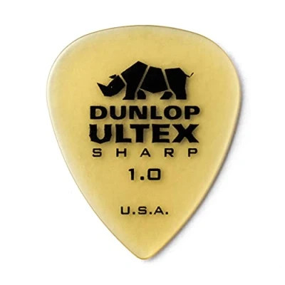Image of Jim Dunlop 433P1.0 Ultex Sharp Player Pack (Pack of 6)