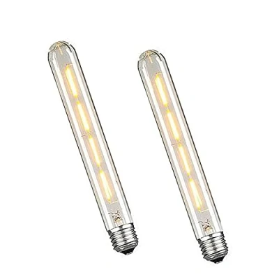 Image of ZRJIA E27 T30 225mm Decorative LED Bulb Vintage Retro Industrial Antique Edison 4W 400lm 2700K Warm White 360 230V, No Flicker, Not Dimmable (Pack of 2)