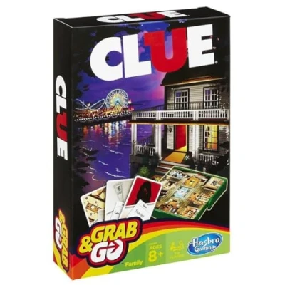 Image of Hasbro Gaming B0999100 Cluedo “Compact Travel Game (German Language Version)