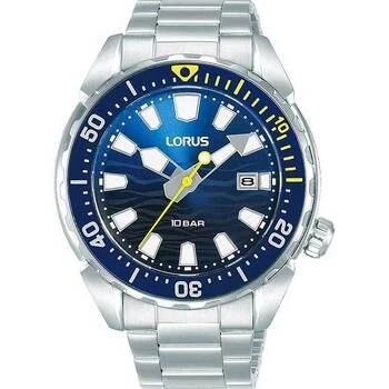 Image of Lorus Men Analog Quartz Watch with Stainless Steel Strap RH947RX9