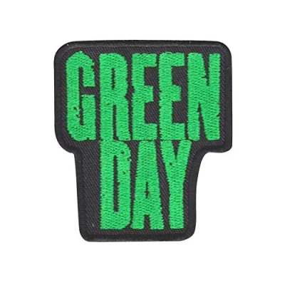 Image of Green Day Punk Rock Band Patch Badge Embroidered Iron on Applique Souvenir Accessory