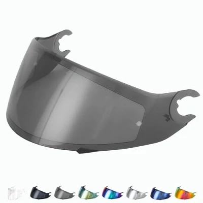 Image of Compatible with Shark Spartan Visor Skwal D 2 Pinlock Ready Helmet Anti Scratch and Fog (Black 30%)