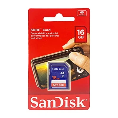 Image of WDT RETAIL FLASH CARDS 16Gb Sdhc Card