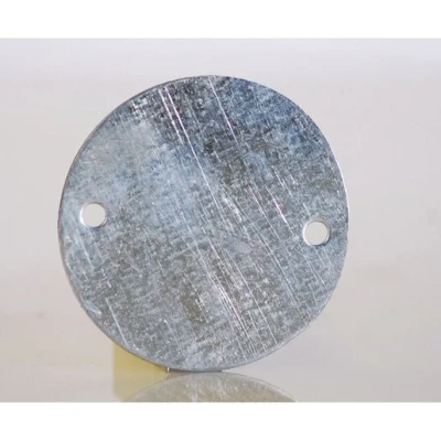 Image of Deta Box Lid Light Galvanised 20mm And 25mm Dt32201G