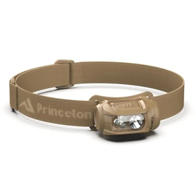 Image of Princeton Tec Remix LED Headlamp (300 Lumens, Tan w/Red LEDs) (RMX300 RD TN)