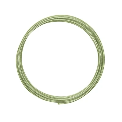 Image of Vaessen Creative Aluminium wire embossed round 2mm 5m apple green,