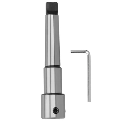 Image of Ring Cutting Shaft, Weldon MT3 Shank to 3/4&quot;, Drill Press Extension Adapter (Morse 3 Cone) for Magnetic/Radial Drill/Bench/Lathe/Vertical