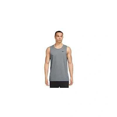 Image of Nike Men&#039;s M Nk Df Hyverse Tank T Shirt, Smoke Grey/HTR/Black, XXL