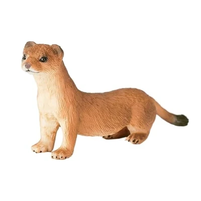 Image of MOJO StoatHand Painted Toy Figure Woodland Collection True to Life &amp; Highly Detailed Designed in UK