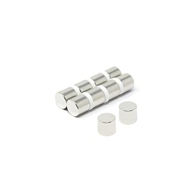 Image of N42 Neodymium Disc Magnet 9/16 in. dia x 1/2 thick 16.64lbs Pull (Pack of 10)