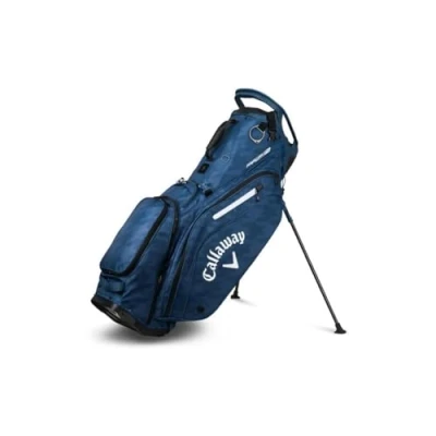 Image of Callaway Golf Fairway 14 Stand Bag 2024, Navy Houndstooth