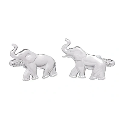 Image of Cufflinks Elephant in Onyx Art Cufflink Box