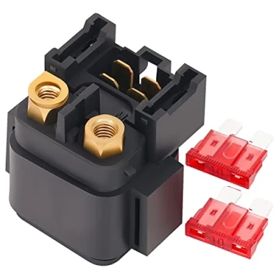 Image of AHL Motorcycle Starter Solenoid Relay for Yamaha 1300 XVZ1300 ROYAL STAR VENTURE 1996 2009