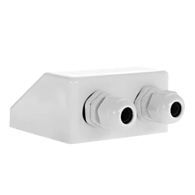 Image of Offgridtec© Roof Guide 2 Way Heavy Duty White ABS for Cable Outer Diameter 3 12 mm Motorhome Caravan Boat Solar