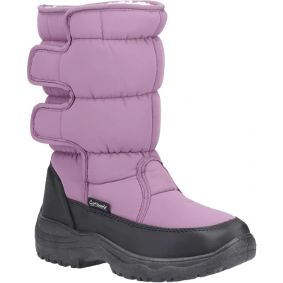 Image of Cotswold Welland Wellingtons Womens Purple