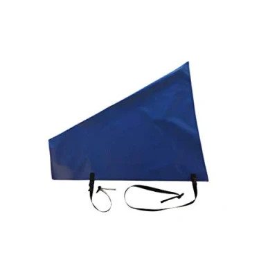 Image of Caravan Tow Hitch Cover Heavy Duty UV Stabilised With Straps (Blue)