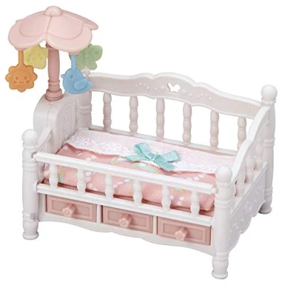Image of Sylvanian Families Crib with Mobile dollhouse furniture 5534
