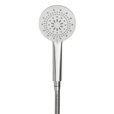 Image of Triton Shower Head Olivia Water 5 Setting Spray High Pressure Heads Universal Chrome Set Accessories