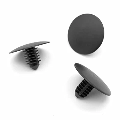Image of VVO Fasteners Black Plastic Bonnet Insulation &amp; Soundproofing Clips for Mazda MX 5, 3, CX RX 8, 2, (Pack of 10)