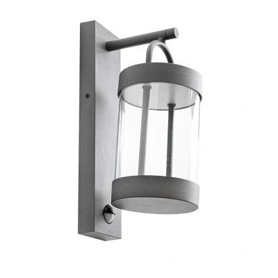 Image of Lunden Outdoor Wall Lantern Anthracite IP54 2x LED 3000K