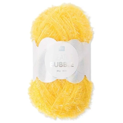 Image of Frida&#039;s Wollhaus Rico Design 50 g Creative Bubble Sponge Yarn Wool Knitting Crochet 57 Colours (002 Print Pastel Mix)