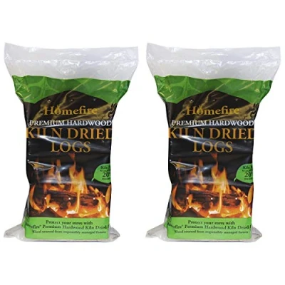 Image of Homefire Kiln Dried Logs, Standard Bag 0.03m3 (2 Bags)